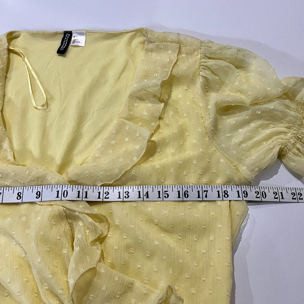 H&M Yellow Ruffle Dress - Picture 10 of 10